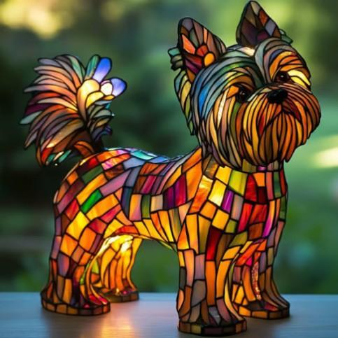 Strahlender Yorkshire Terrier